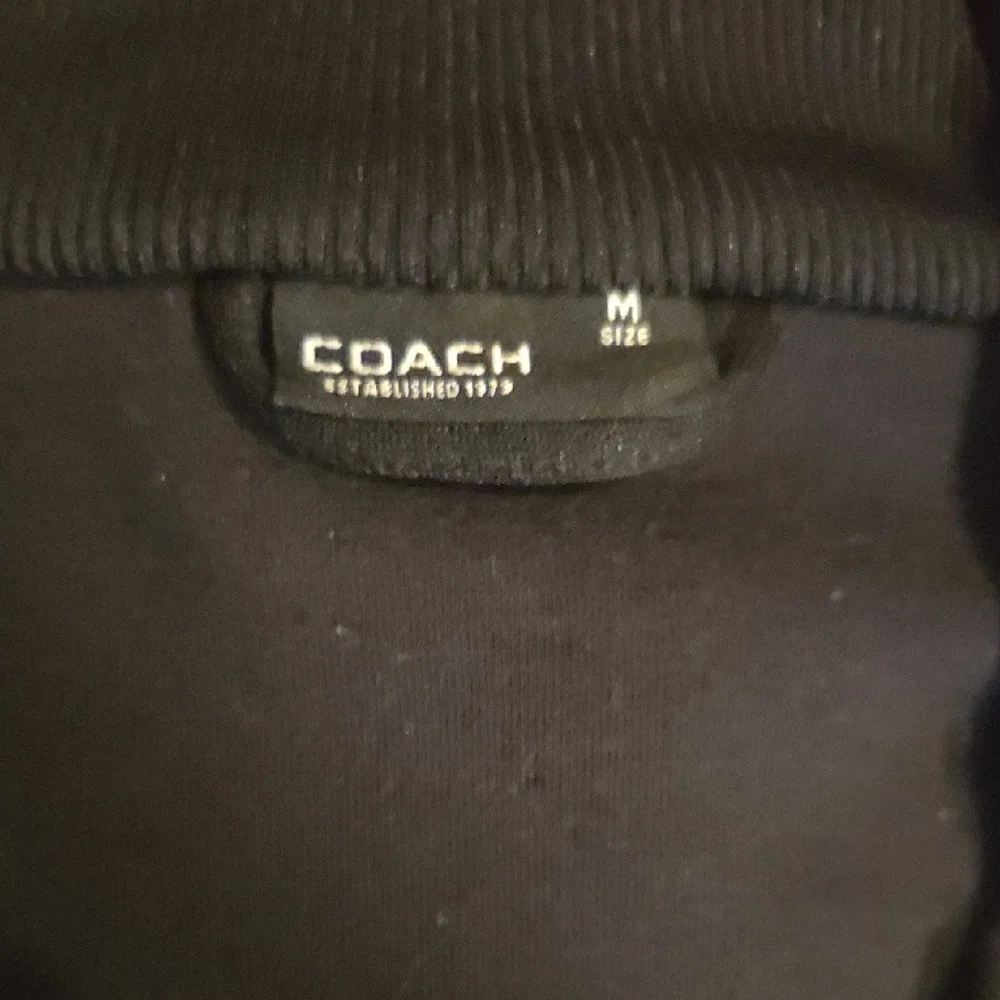 Coach Midnight Ribbed Knit Top